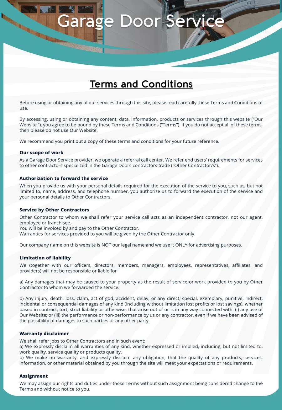 Two Guys Garage Doors Houston, TX 713-292-1455